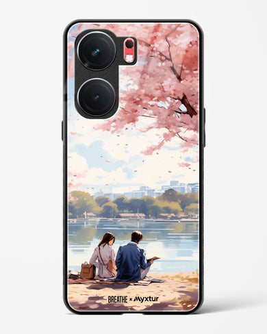 Sakura Serenade [BREATHE] Glass Case Phone Cover (Vivo)