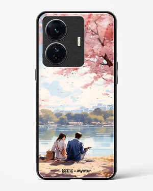 Sakura Serenade [BREATHE] Glass Case Phone Cover (Vivo)