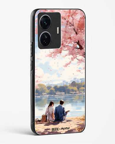 Sakura Serenade [BREATHE] Glass Case Phone Cover (Vivo)