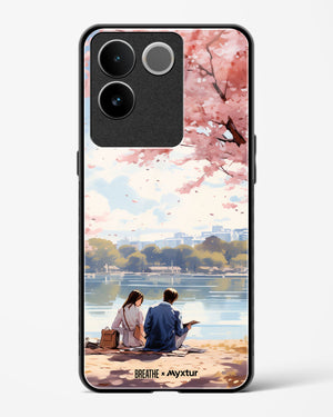 Sakura Serenade [BREATHE] Glass Case Phone Cover (Vivo)