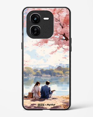 Sakura Serenade [BREATHE] Glass Case Phone Cover (Vivo)