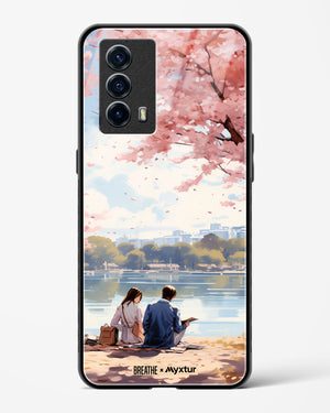 Sakura Serenade [BREATHE] Glass Case Phone Cover-(Vivo)