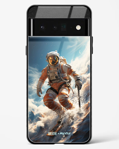 Cosmic Skiing Adventure [BREATHE] Glass Case Phone Cover (Google)