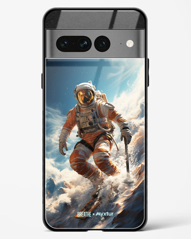 Cosmic Skiing Adventure [BREATHE] Glass Case Phone Cover (Google)