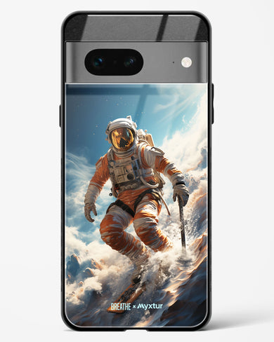 Cosmic Skiing Adventure [BREATHE] Glass Case Phone Cover (Google)