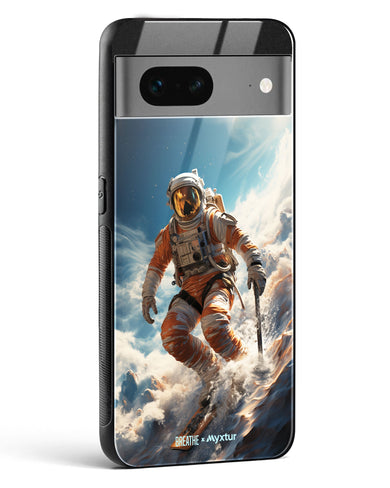 Cosmic Skiing Adventure [BREATHE] Glass Case Phone Cover (Google)