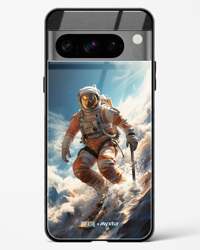 Cosmic Skiing Adventure [BREATHE] Glass Case Phone Cover (Google)