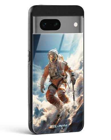 Cosmic Skiing Adventure [BREATHE] Glass Case Phone Cover (Google)