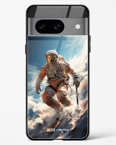 Cosmic Skiing Adventure [BREATHE] Glass Case Phone Cover (Google)