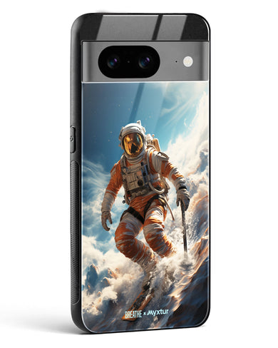 Cosmic Skiing Adventure [BREATHE] Glass Case Phone Cover (Google)