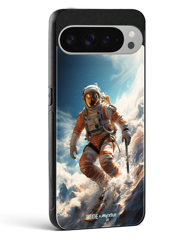 Cosmic Skiing Adventure [BREATHE] Glass Case Phone Cover (Google)