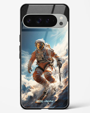 Cosmic Skiing Adventure [BREATHE] Glass Case Phone Cover (Google)