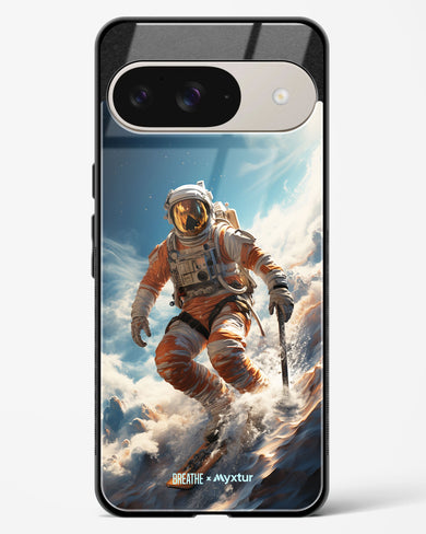 Cosmic Skiing Adventure [BREATHE] Glass Case Phone Cover (Google)