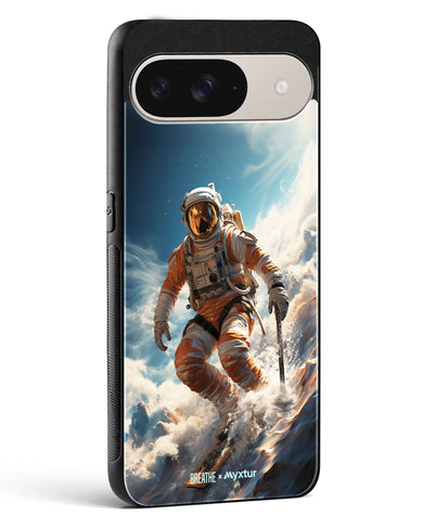 Cosmic Skiing Adventure [BREATHE] Glass Case Phone Cover (Google)