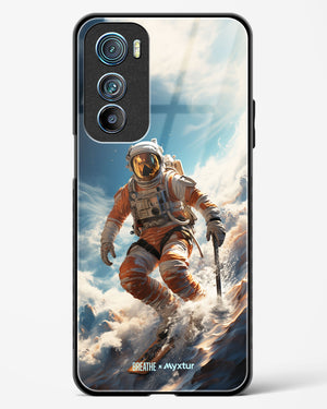 Cosmic Skiing Adventure [BREATHE] Glass Case Phone Cover (Motorola)