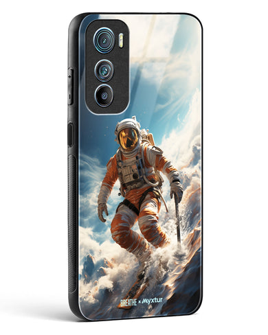 Cosmic Skiing Adventure [BREATHE] Glass Case Phone Cover (Motorola)