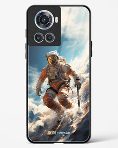 Cosmic Skiing Adventure [BREATHE] Glass Case Phone Cover (OnePlus)