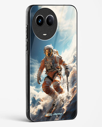 Cosmic Skiing Adventure [BREATHE] Glass Case Phone Cover (Realme)