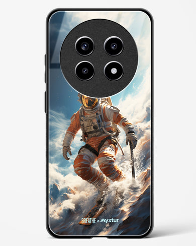 Cosmic Skiing Adventure [BREATHE] Glass Case Phone Cover (Realme)