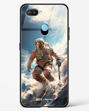 Cosmic Skiing Adventure [BREATHE] Glass Case Phone Cover (Realme)