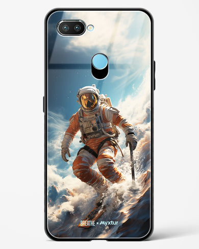 Cosmic Skiing Adventure [BREATHE] Glass Case Phone Cover (Realme)