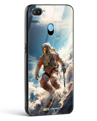 Cosmic Skiing Adventure [BREATHE] Glass Case Phone Cover (Realme)