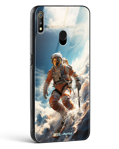 Cosmic Skiing Adventure [BREATHE] Glass Case Phone Cover (Realme)