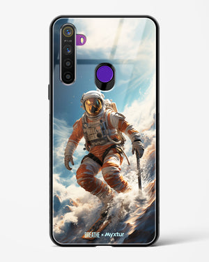 Cosmic Skiing Adventure [BREATHE] Glass Case Phone Cover (Realme)