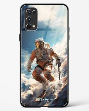 Cosmic Skiing Adventure [BREATHE] Glass Case Phone Cover (Realme)