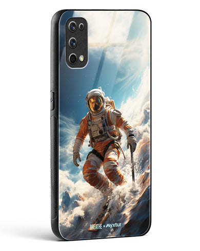 Cosmic Skiing Adventure [BREATHE] Glass Case Phone Cover (Realme)
