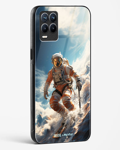 Cosmic Skiing Adventure [BREATHE] Glass Case Phone Cover (Realme)