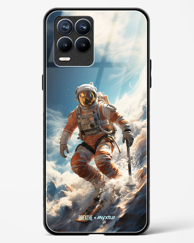 Cosmic Skiing Adventure [BREATHE] Glass Case Phone Cover (Realme)