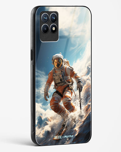Cosmic Skiing Adventure [BREATHE] Glass Case Phone Cover (Realme)