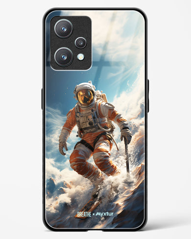 Cosmic Skiing Adventure [BREATHE] Glass Case Phone Cover (Realme)