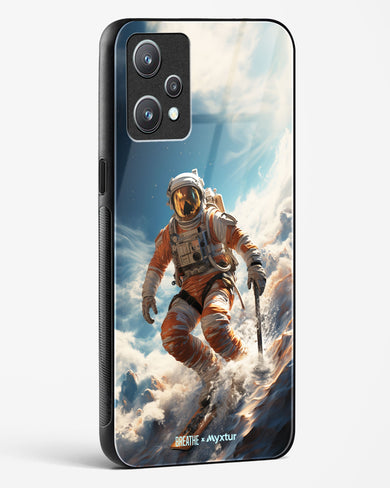Cosmic Skiing Adventure [BREATHE] Glass Case Phone Cover (Realme)