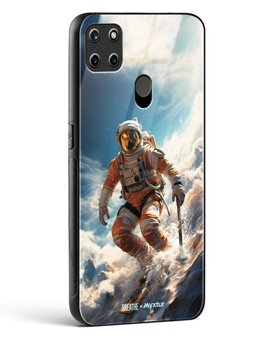 Cosmic Skiing Adventure [BREATHE] Glass Case Phone Cover (Realme)