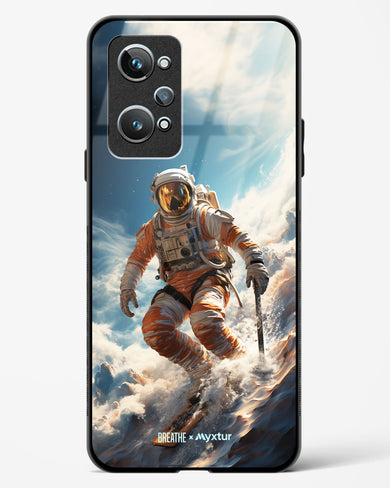 Cosmic Skiing Adventure [BREATHE] Glass Case Phone Cover (Realme)