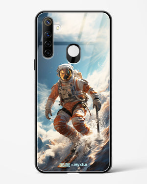 Cosmic Skiing Adventure [BREATHE] Glass Case Phone Cover (Realme)