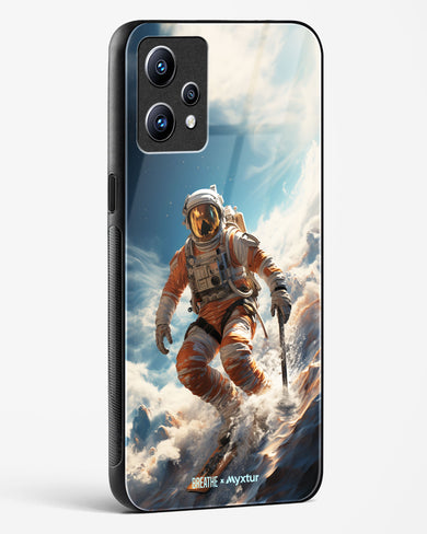 Cosmic Skiing Adventure [BREATHE] Glass Case Phone Cover (Realme)