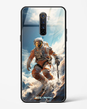 Cosmic Skiing Adventure [BREATHE] Glass Case Phone Cover (Realme)