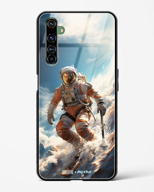 Cosmic Skiing Adventure [BREATHE] Glass Case Phone Cover (Realme)