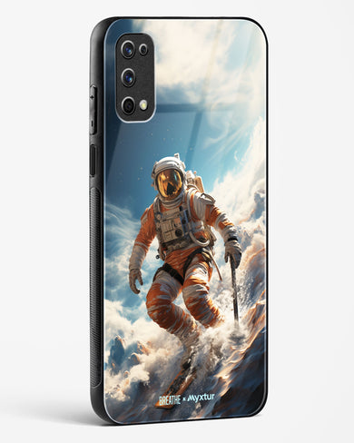 Cosmic Skiing Adventure [BREATHE] Glass Case Phone Cover (Realme)