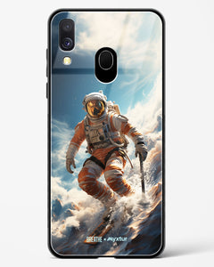 Cosmic Skiing Adventure [BREATHE] Glass Case Phone Cover (Samsung)