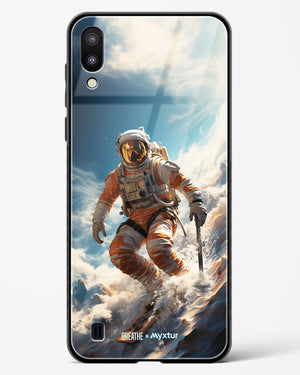 Cosmic Skiing Adventure [BREATHE] Glass Case Phone Cover (Samsung)