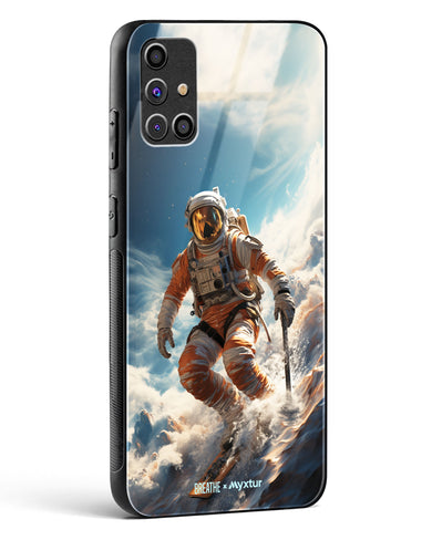 Cosmic Skiing Adventure [BREATHE] Glass Case Phone Cover-(Samsung)