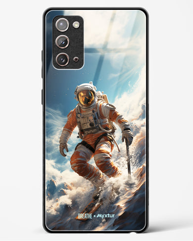 Cosmic Skiing Adventure [BREATHE] Glass Case Phone Cover-(Samsung)
