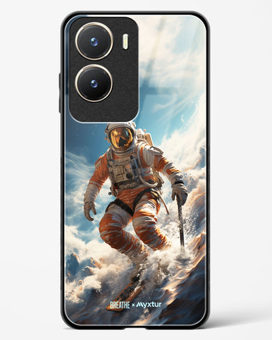 Cosmic Skiing Adventure [BREATHE] Glass Case Phone Cover-(Vivo)