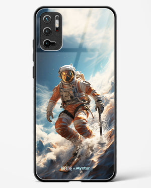 Cosmic Skiing Adventure [BREATHE] Glass Case Phone Cover-(Xiaomi)