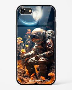 Space Garden Blossoms [BREATHE] Glass Case Phone Cover (Apple)
