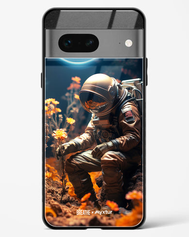 Space Garden Blossoms [BREATHE] Glass Case Phone Cover (Google)